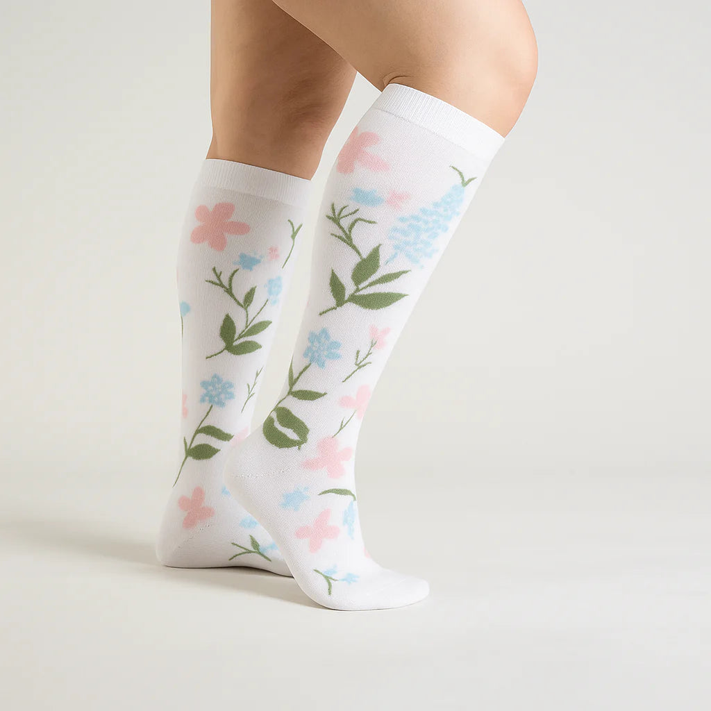 Summer Meadow Compression Socks