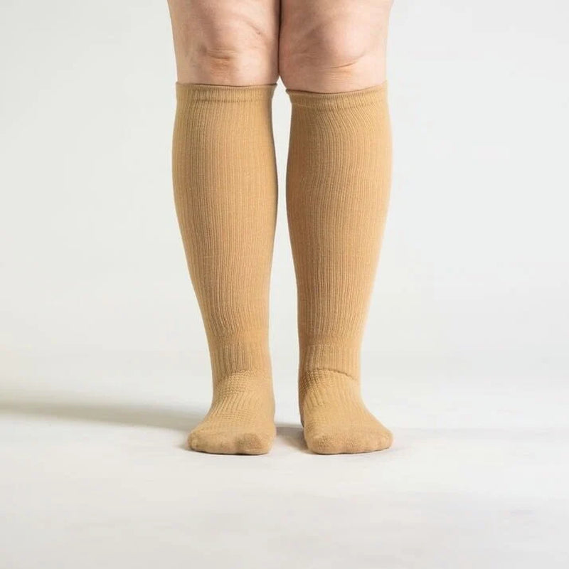 Tan Compression Socks Bundle 5-Pack