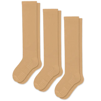 Tan Compression Socks