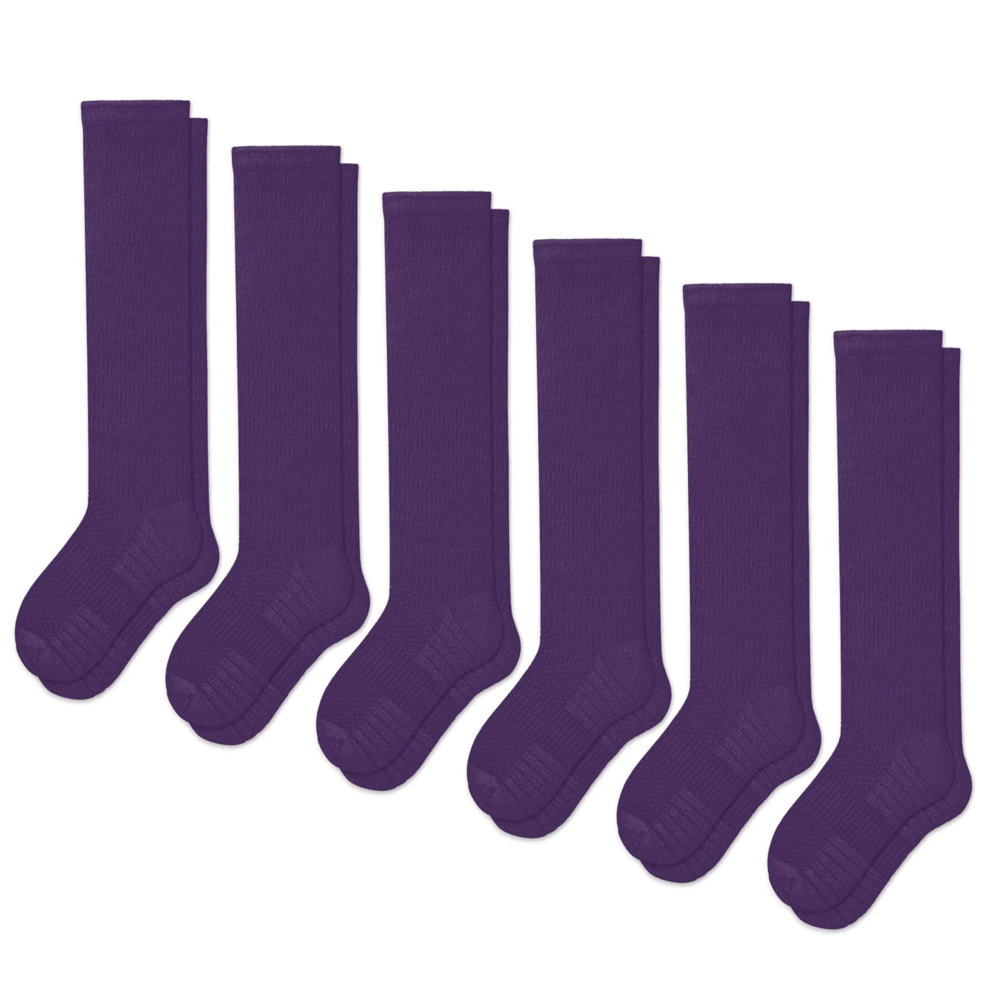 Purple Compression Socks
