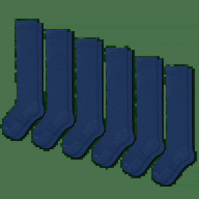 Blue Compression Socks